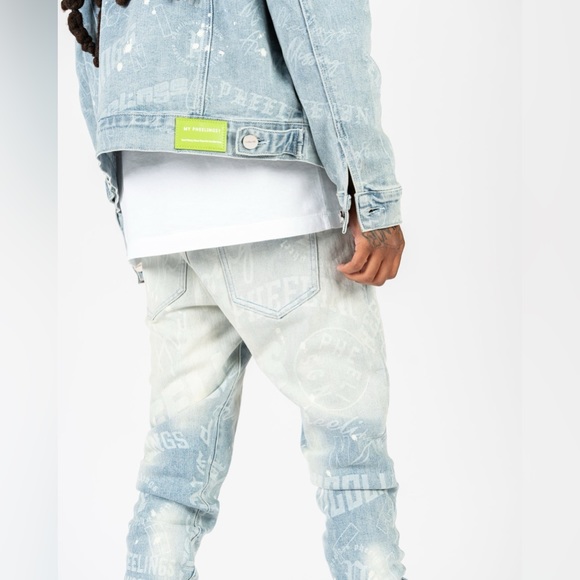 PHEELINGS "JOYFUL JOURNEY" DENIM JACKET ONLY - Picture 3 of 8